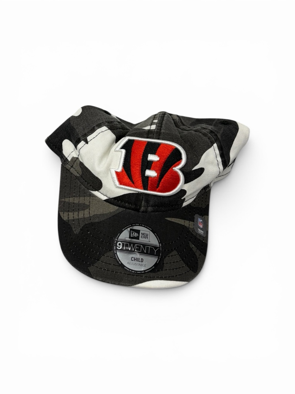 Cincinnati Bengals New Era Logo Camo CHILD Adjustable Hat Cap‎